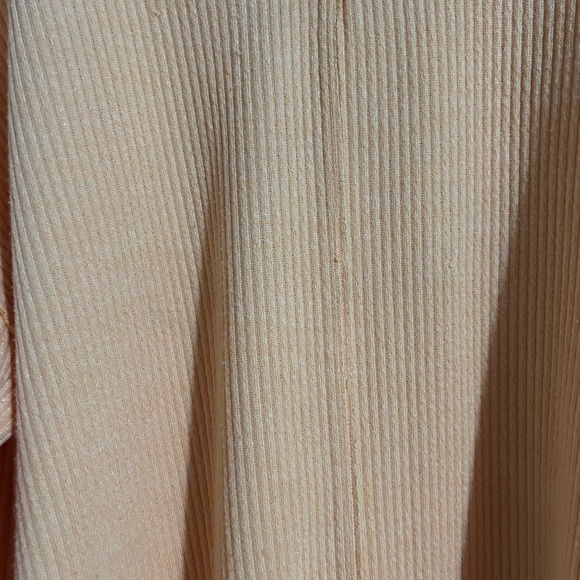 V-Neck Ribbed Sweater - Orange - Picture 2 of 3